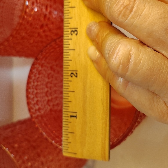 Bubble Side Glass Tumbler Glasses Set Of 4 Pink - Picture 5 of 5